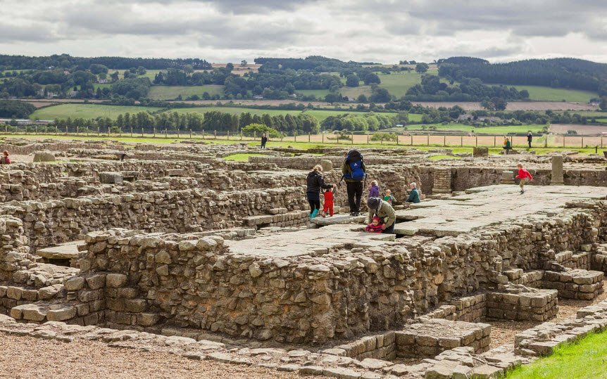 Hadrian's Wall, Brampton, United Kingdom, Spain